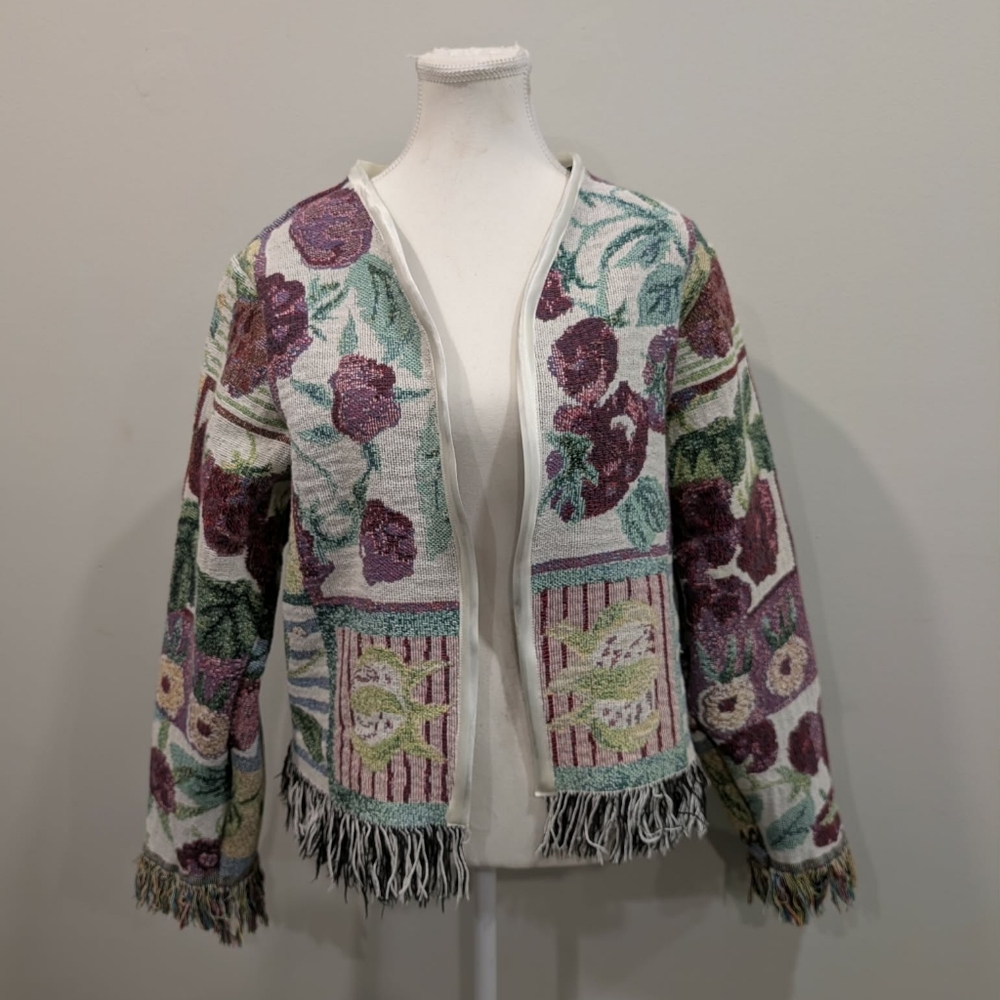Upcycles Handmade Tapestry Jacket
